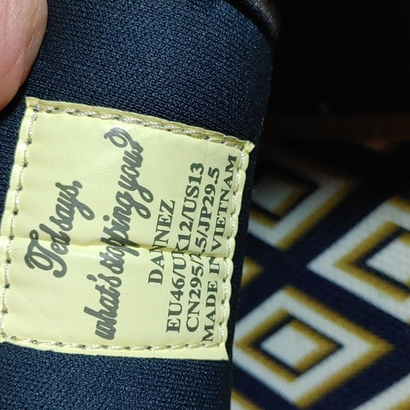 TED BAKER MEN'S DANNEZ TWO-TONE SUEDE LACE UP SNEAKER - Picture 5 of 15